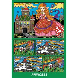 Pudełko COLORVELVET Księżniczka