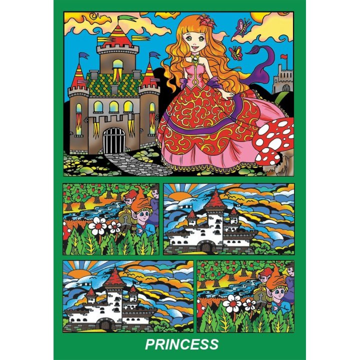 Pudełko COLORVELVET Księżniczka
