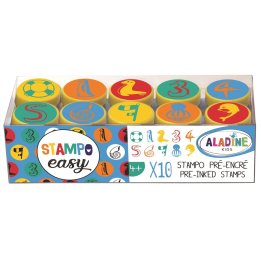 Stemple Easy Cyfry w Symbolach Morskich