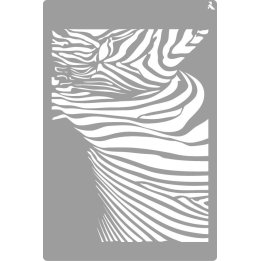Szablon 30x20 cm Zebra