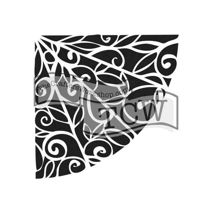 Szablon Mini Ćwiartka Kwiatu 15,2 cm