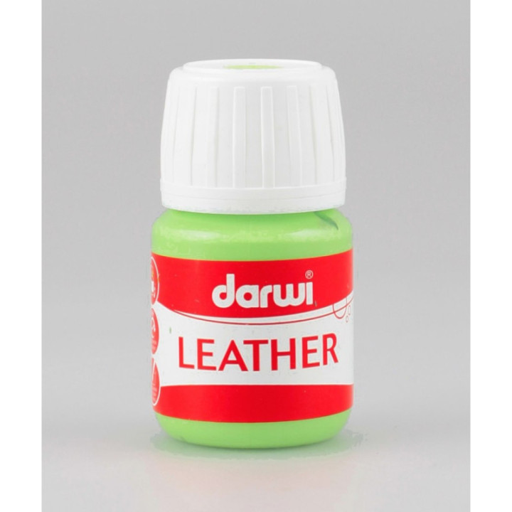 Farba do skóry 30 ml Jasno Zielona