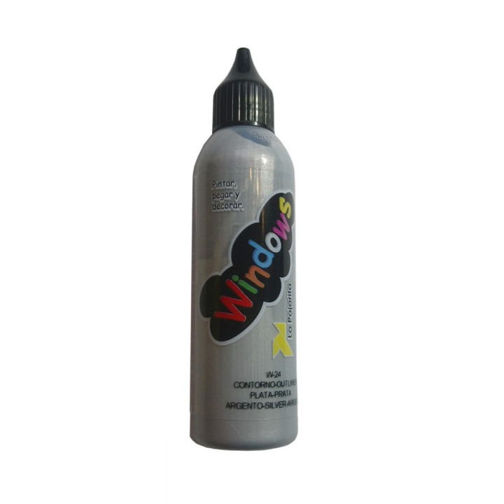 Konturówka do Szyb 75 ml Srebrna