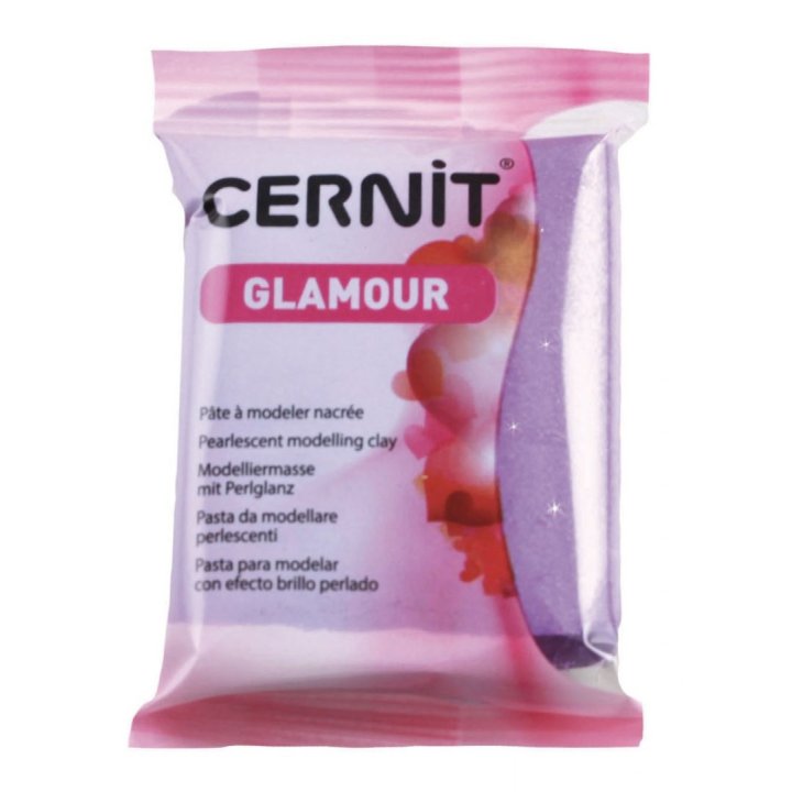 Modelina Cernit Fioletowa Perłowa 56 g