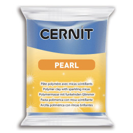 Modelina Cernit Perłowa Niebieska 56 g
